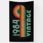 Gepersonaliseerd 40-jarig 40-jarig  verjaardagsfee spandoek (Verticaal)