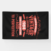 Gepersonaliseerd 40-jarig 40-jarig  verjaardagsfee spandoek (Horizontaal)