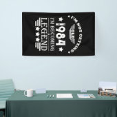 Gepersonaliseerd 40-jarig 40-jarig  verjaardagsfee spandoek (Beurs)