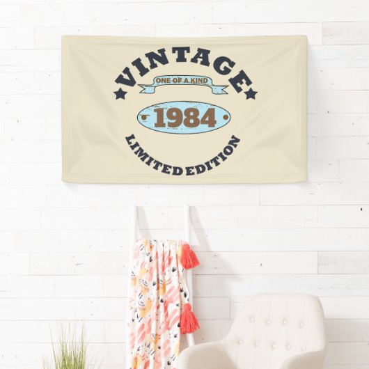 Gepersonaliseerd 40-jarig 40-jarig verjaardagsfee spandoek (Insitu)