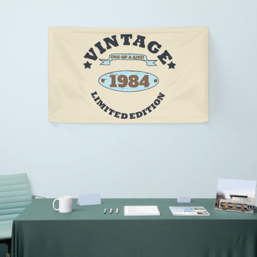 Gepersonaliseerd 40-jarig 40-jarig verjaardagsfee spandoek (Beurs)