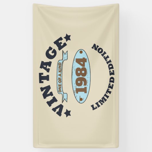 Gepersonaliseerd 40-jarig 40-jarig verjaardagsfee spandoek (Verticaal)