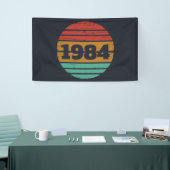 Gepersonaliseerd 40-jarig 40-jarig verjaardagsfee spandoek (Beurs)