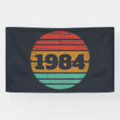 Gepersonaliseerd 40-jarig 40-jarig verjaardagsfee spandoek (Horizontaal)