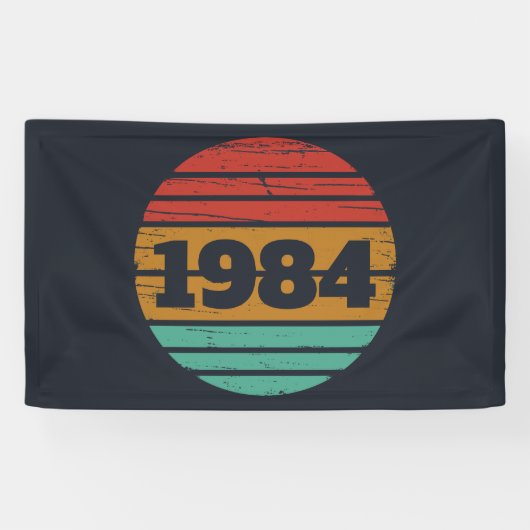 Gepersonaliseerd 40-jarig 40-jarig verjaardagsfee spandoek (Horizontaal)