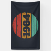 Gepersonaliseerd 40-jarig 40-jarig verjaardagsfee spandoek (Verticaal)