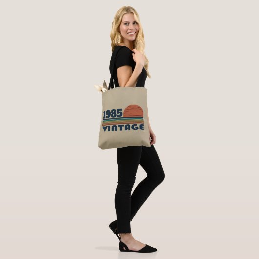 Gepersonaliseerd 40-jarig 40-jarig  verjaardagsfee tote bag (Op model)