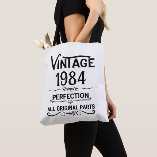 Gepersonaliseerd 40-jarig 40-jarig  verjaardagsfee tote bag (Dichtbij)