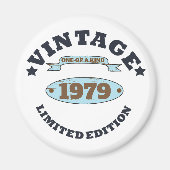 Gepersonaliseerd  45e verjaardagscadeau magneet (Voorkant)