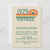 Gepersonaliseerd 45e verjaardagsfeest kaart (Voorkant)