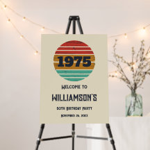 Gepersonaliseerd 50-jarig 50-jarig verjaardagsfee