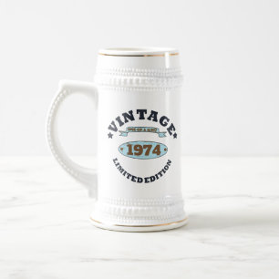 Gepersonaliseerd 50-jarig  50-jarig verjaardagsfee bierpul