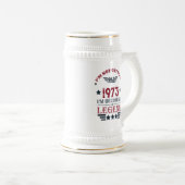 Gepersonaliseerd 50-jarig  50-jarig verjaardagsfee bierpul (Voorkant rechts)