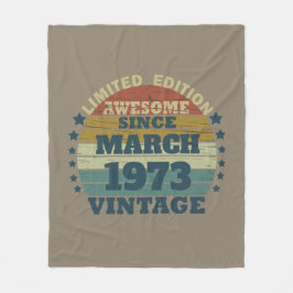 Gepersonaliseerd 50-jarig  50-jarig verjaardagsfee fleece deken