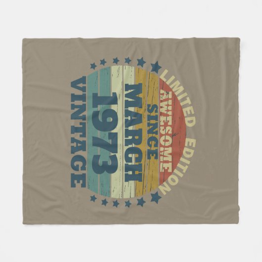 Gepersonaliseerd 50-jarig  50-jarig verjaardagsfee fleece deken (Voorkant (Horizontaal))