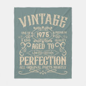 Gepersonaliseerd 50-jarig  50-jarig verjaardagsfee fleece deken (Voorkant)