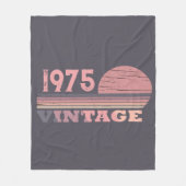 Gepersonaliseerd 50-jarig 50-jarig verjaardagsfee fleece deken (Voorkant)