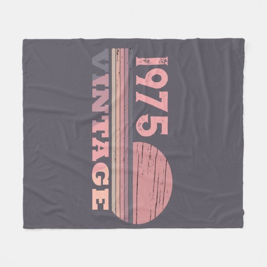 Gepersonaliseerd 50-jarig  50-jarig verjaardagsfee fleece deken (Voorkant (Horizontaal))