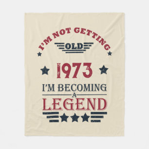 Gepersonaliseerd 50-jarig 50-jarig verjaardagsfee fleece deken