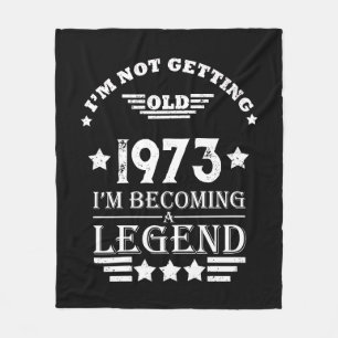 Gepersonaliseerd 50-jarig  50-jarig verjaardagsfee fleece deken