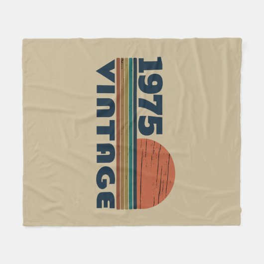 Gepersonaliseerd 50-jarig  50-jarig verjaardagsfee fleece deken (Voorkant (Horizontaal))