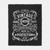 Gepersonaliseerd 50-jarig  50-jarig verjaardagsfee fleece deken (Voorkant)