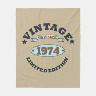 Gepersonaliseerd 50-jarig 50-jarig verjaardagsfee fleece deken