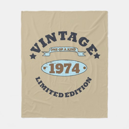 Gepersonaliseerd 50-jarig  50-jarig verjaardagsfee fleece deken (Voorkant)