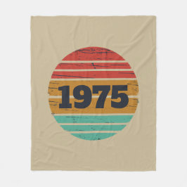 Gepersonaliseerd 50-jarig  50-jarig verjaardagsfee fleece deken