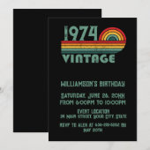 Gepersonaliseerd 50-jarig  50-jarig verjaardagsfee kaart (Voorkant / Achterkant)