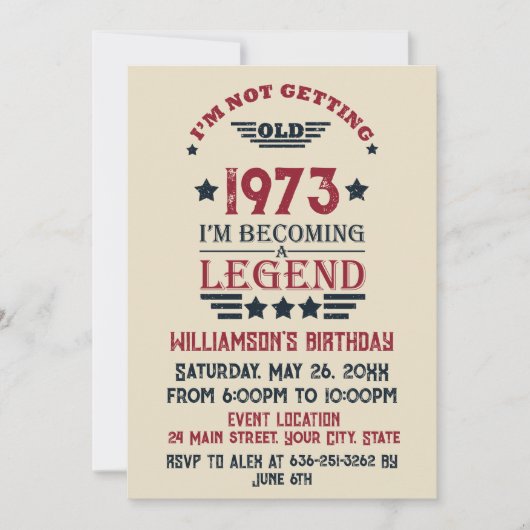 Gepersonaliseerd 50-jarig  50-jarig verjaardagsfee kaart (Voorkant)