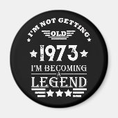 Gepersonaliseerd 50-jarig 50-jarig verjaardagsfee magneet (Voorkant)