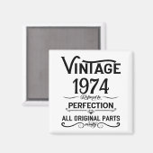 Gepersonaliseerd 50-jarig  50-jarig verjaardagsfee magneet (Voorkant / Achterkant)