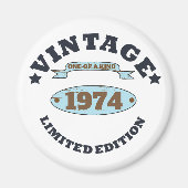 Gepersonaliseerd 50-jarig  50-jarig verjaardagsfee magneet (Voorkant)