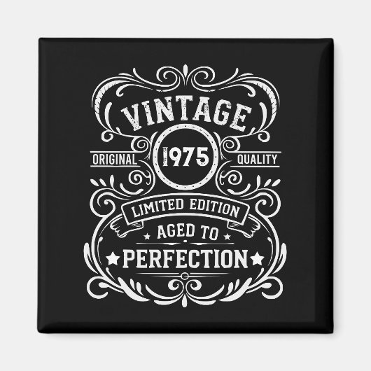 Gepersonaliseerd 50-jarig 50-jarig verjaardagsfee magneet (Voorkant)