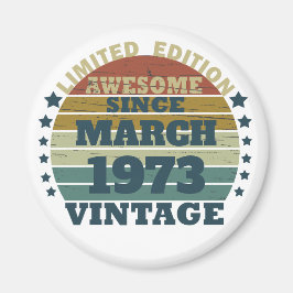 Gepersonaliseerd 50-jarig  50-jarig verjaardagsfee magneet