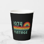 Gepersonaliseerd 50-jarig  50-jarig verjaardagsfee papieren bekers (Voorkant)