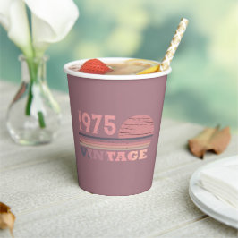 Gepersonaliseerd 50-jarig 50-jarig verjaardagsfee papieren bekers