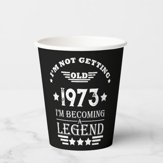 Gepersonaliseerd 50-jarig  50-jarig verjaardagsfee papieren bekers (Voorkant)