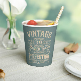 Gepersonaliseerd 50-jarig  50-jarig verjaardagsfee papieren bekers