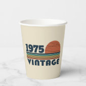 Gepersonaliseerd 50-jarig 50-jarig verjaardagsfee papieren bekers (Achterkant)