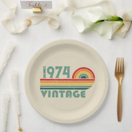 Gepersonaliseerd 50-jarig  50-jarig verjaardagsfee papieren bordje