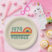 Gepersonaliseerd 50-jarig  50-jarig verjaardagsfee papieren bordje (Feest)