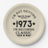 Gepersonaliseerd 50-jarig  50-jarig verjaardagsfee papieren bordje (Voorkant)