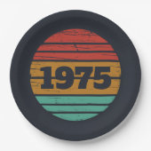 Gepersonaliseerd 50-jarig 50-jarig verjaardagsfee papieren bordje (Voorkant)