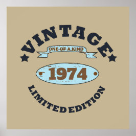 Gepersonaliseerd 50-jarig  50-jarig verjaardagsfee poster