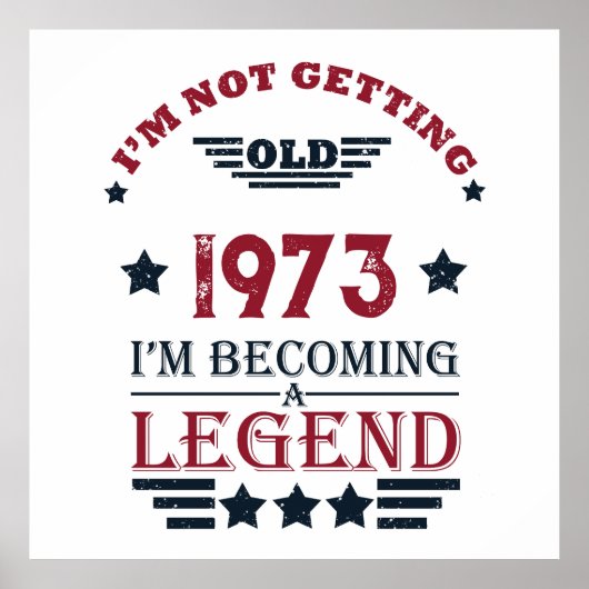 Gepersonaliseerd 50-jarig  50-jarig verjaardagsfee poster (Voorkant)