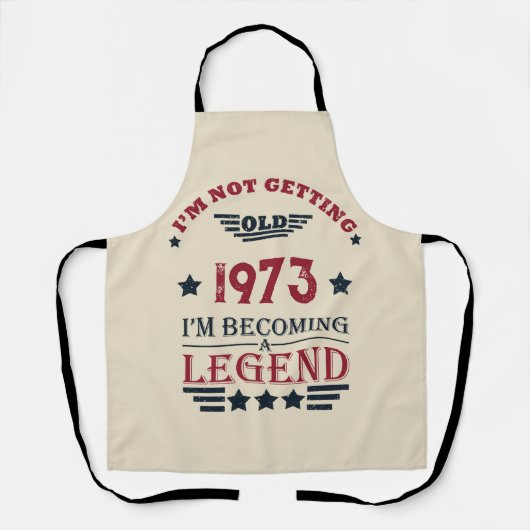 Gepersonaliseerd 50-jarig  50-jarig verjaardagsfee schort (Voorkant)