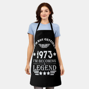 Gepersonaliseerd 50-jarig 50-jarig verjaardagsfee schort