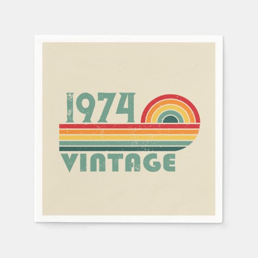 Gepersonaliseerd 50-jarig  50-jarig verjaardagsfee servet (Voorkant)